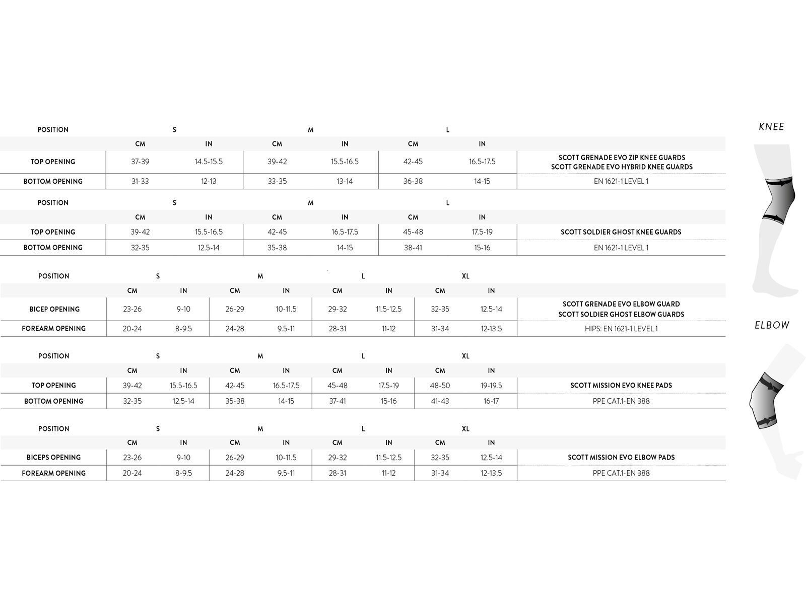 Scott Soldier Ghost Knee Guards, black - Bild 15