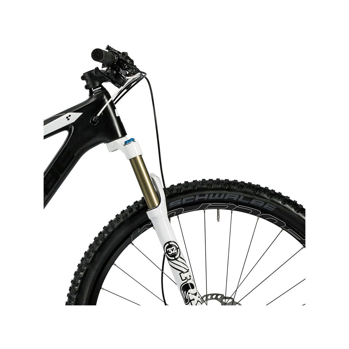 Cube Stereo 120 HPC Race 29, carbon´n´white - Bild 5