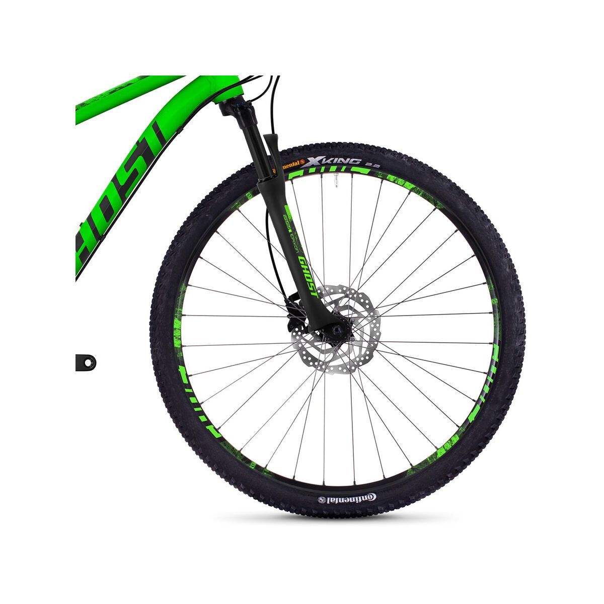 Ghost Kato 6.9 AL, neon green/night black - Bild 2