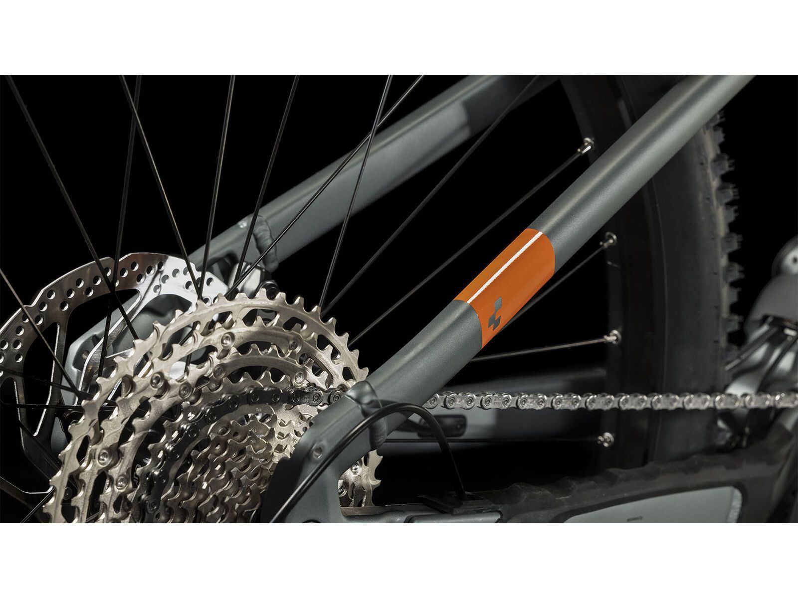 Cube Stereo Hybrid 120 Pro 750 27.5, flashgrey´n´orange - Bild 7