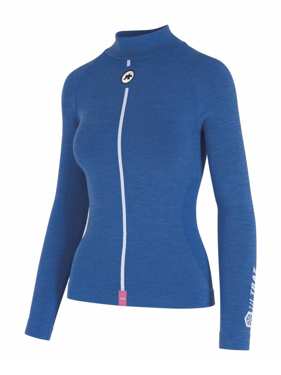Assos Assosoires Women’s Ultraz Winter LS Skin Layer, calypso blue - Bild 4