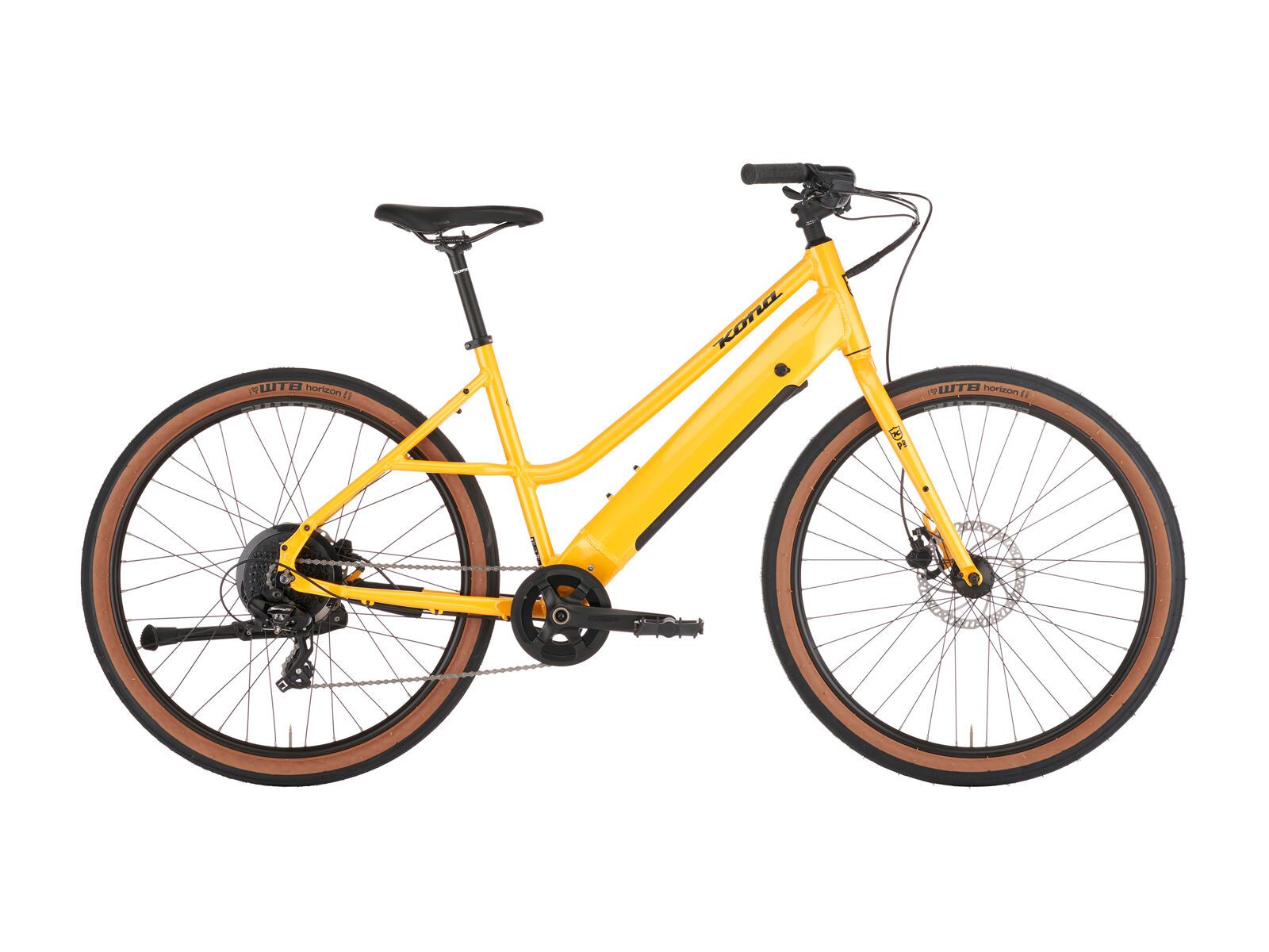 Kona Coco HD, gloss metallic yellow w/ charcoal decals - Bild 1