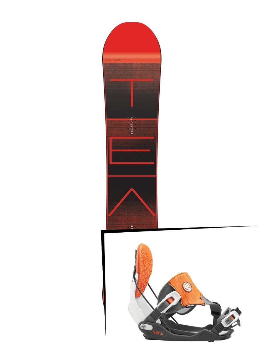 Nitro Set: Team Exposure Gullwing Wide 2016 + Flow Five Hybrid - Bild 1