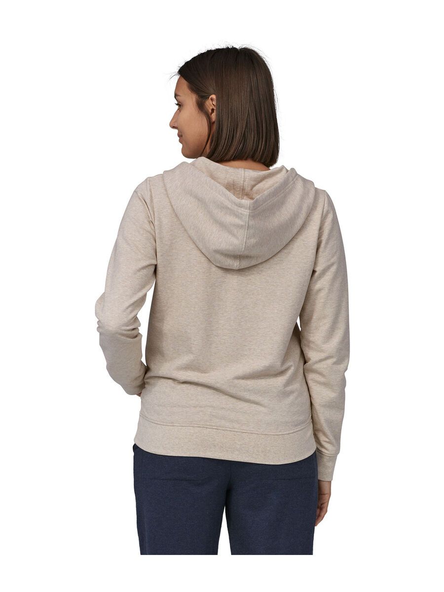 Patagonia Women's Ahnya Full-Zip Hoody, dyno white heather - Bild 3