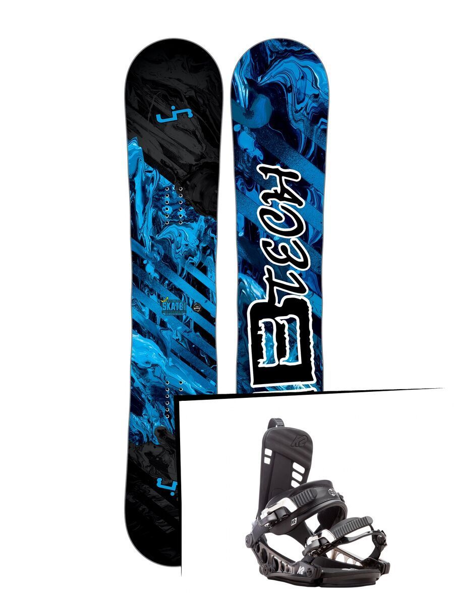 Set: Lib Tech Sk8 Banana 2017 + K2 Cinch CTX (1728771S) - Bild 1