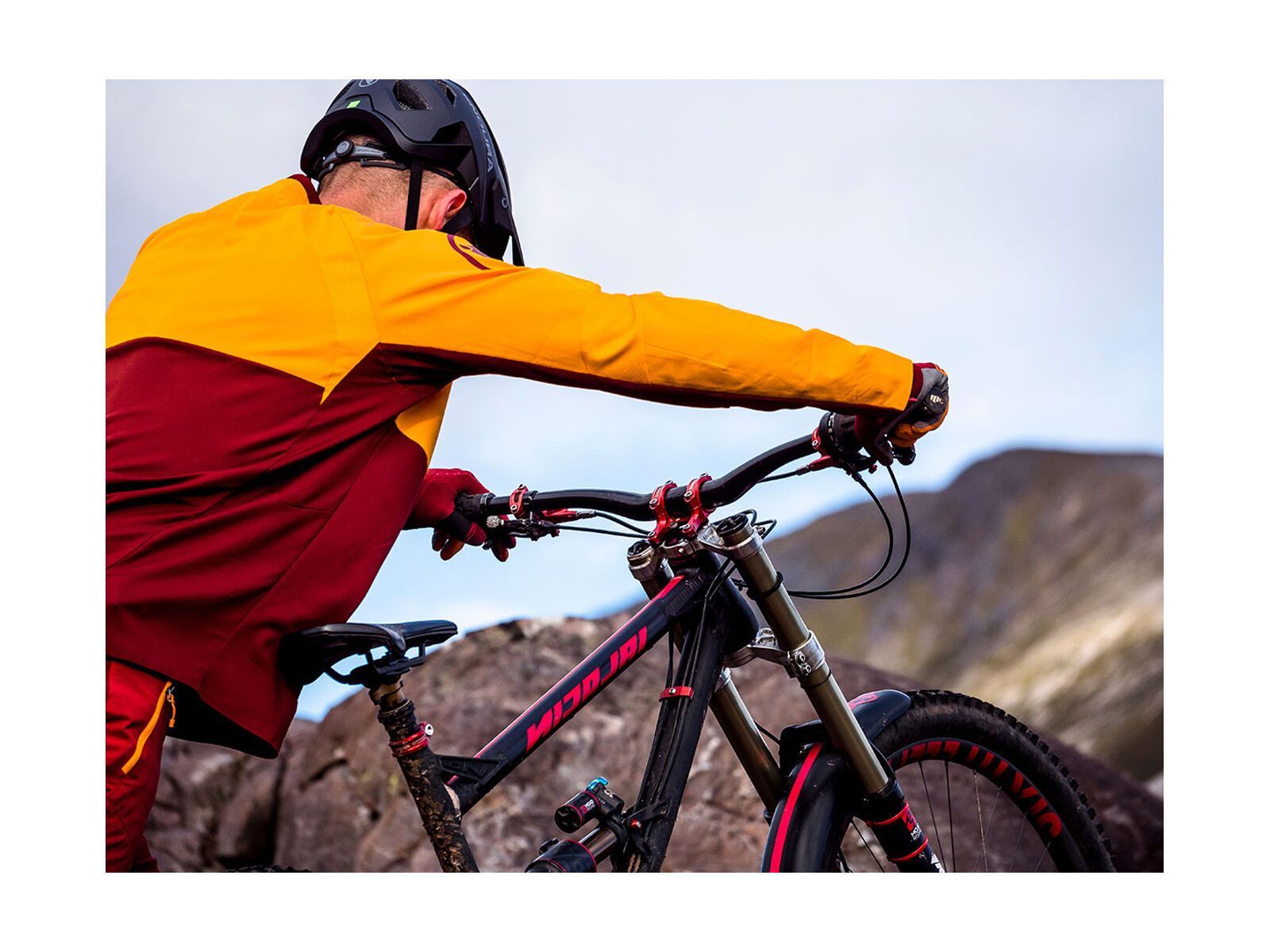 Endura MT500 Burner L/S Jersey, tagerine - Bild 4