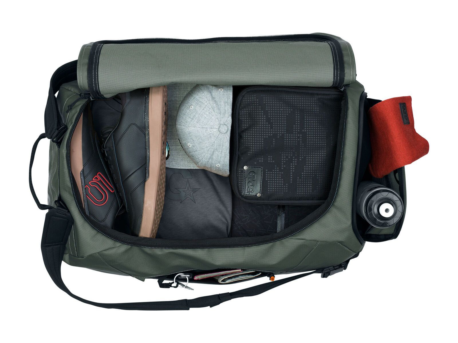 Evoc Duffle Bag 60, dark olive/black - Bild 6
