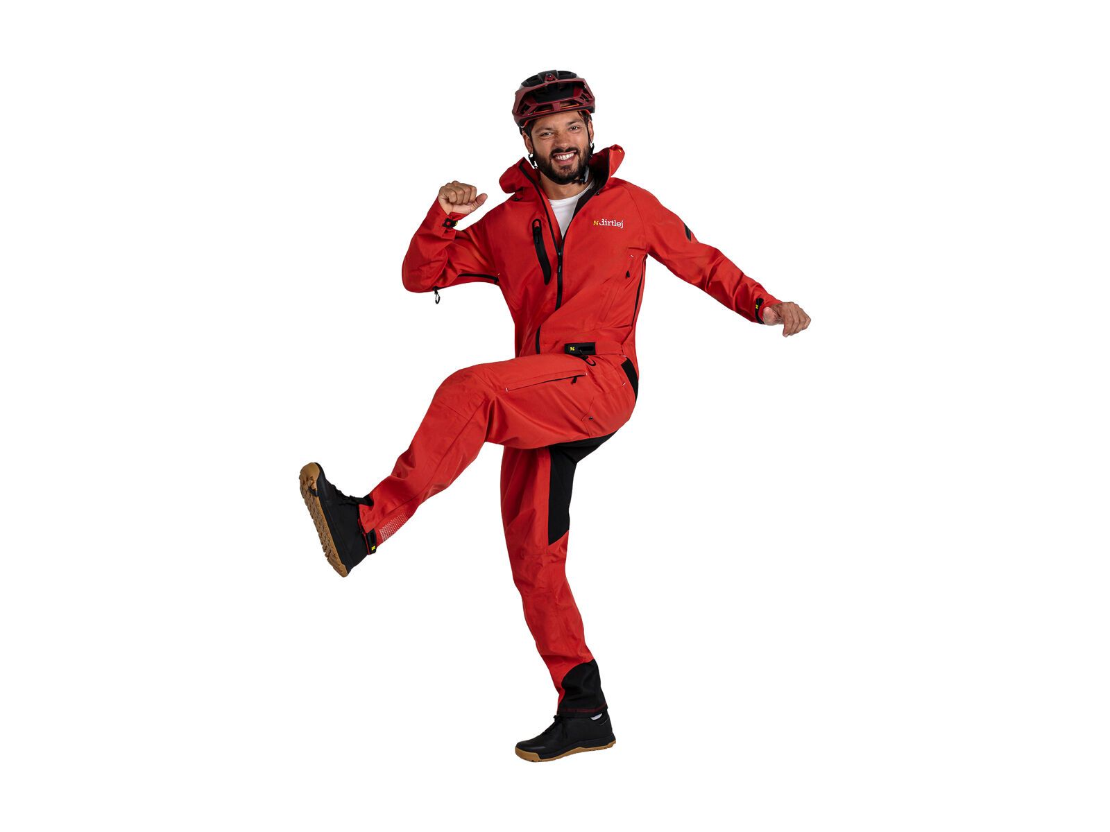 dirtlej Dirtsuit Core Edition V6.1, chili black - Bild 3