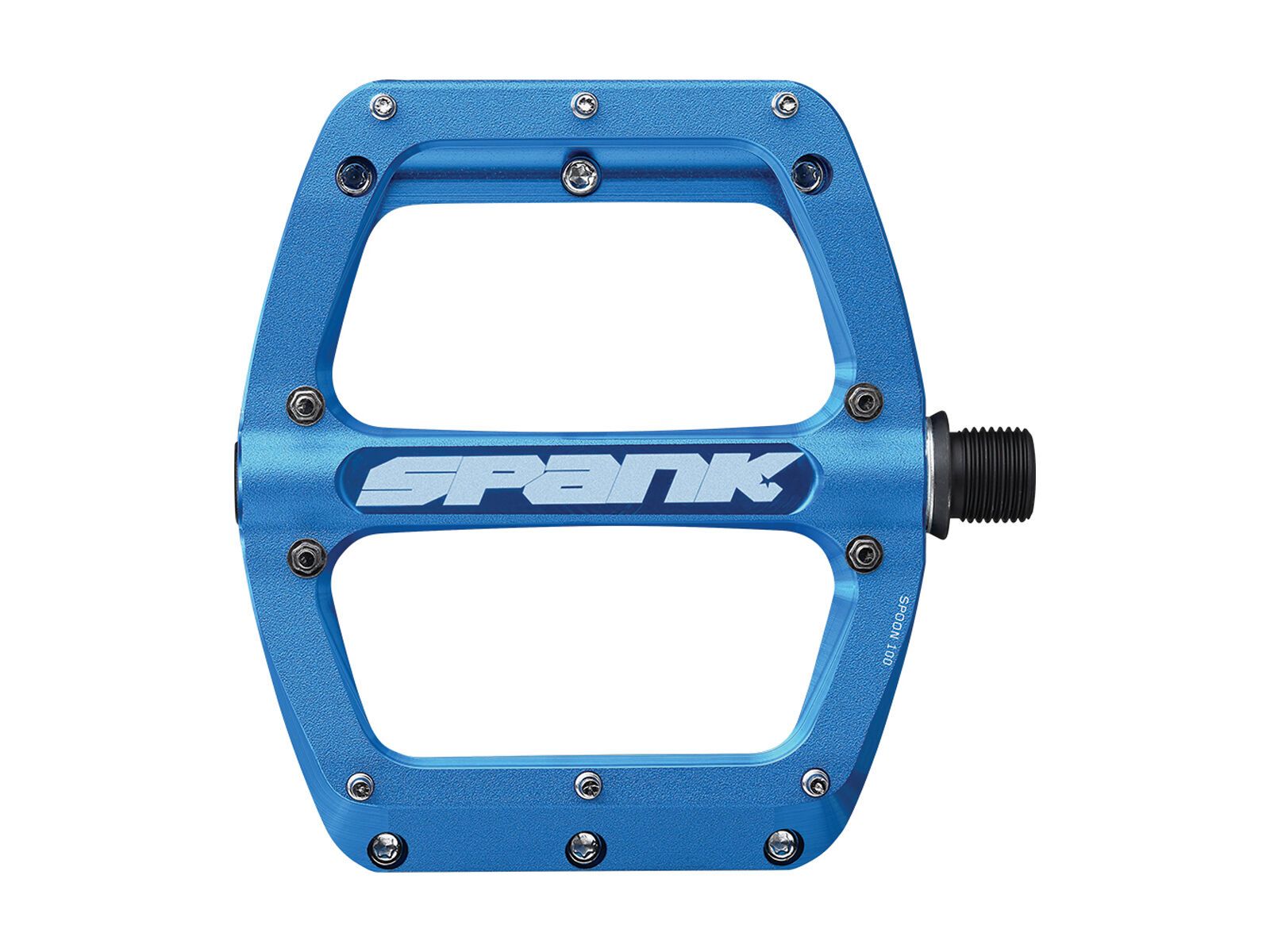 Spank Spoon Reboot Flat Pedal - L, blue - Bild 2