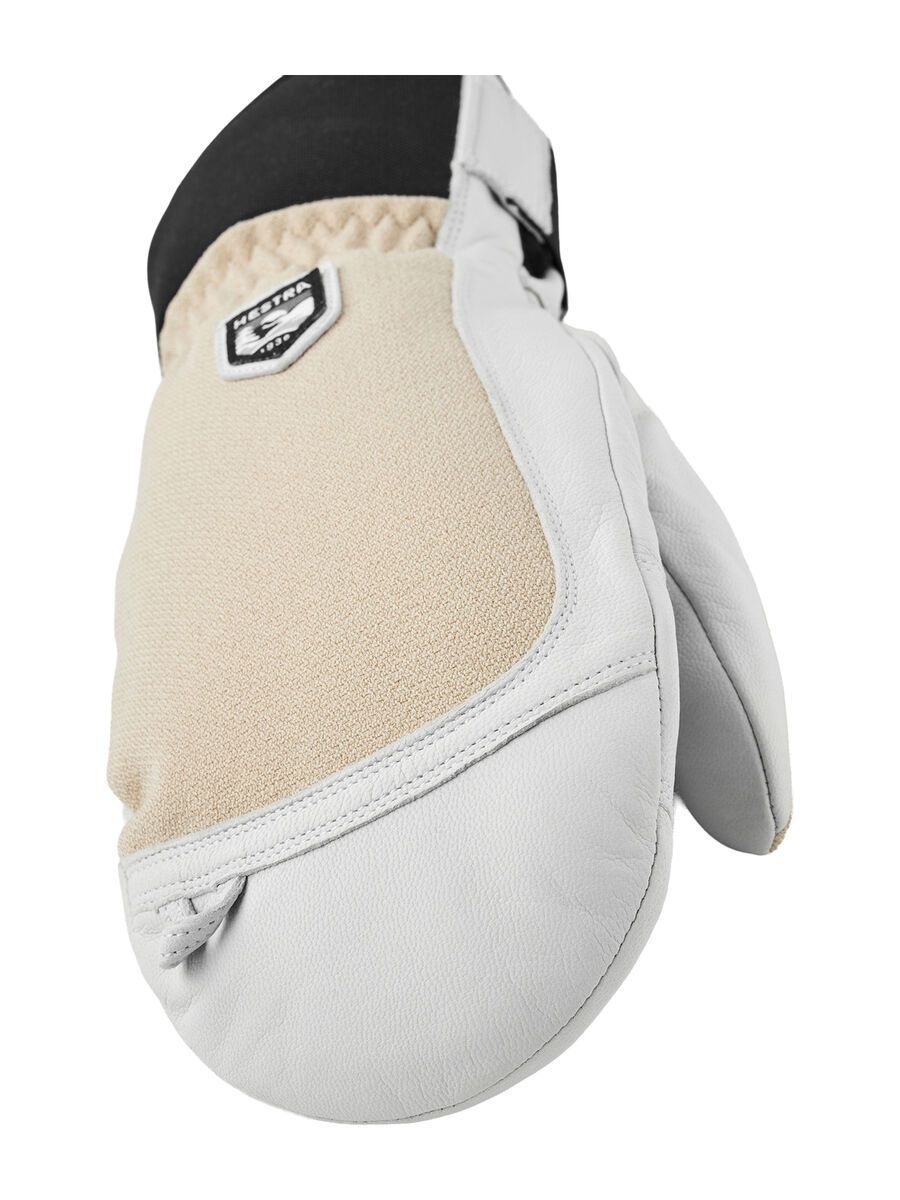 Hestra Army Leather Patrol Mitt, beige - Bild 3