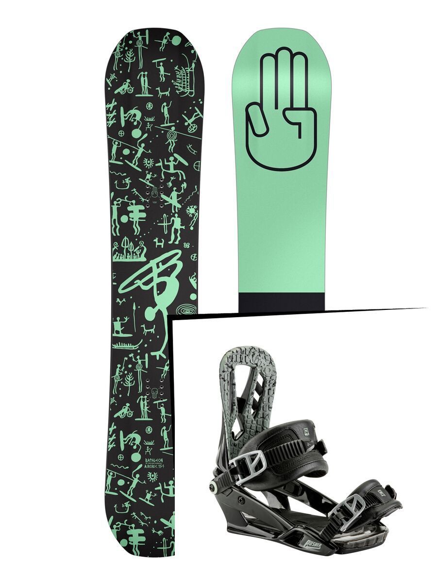 Set: Bataleon Airobic 2017 + Nitro Pusher (1691165S) - Bild 1