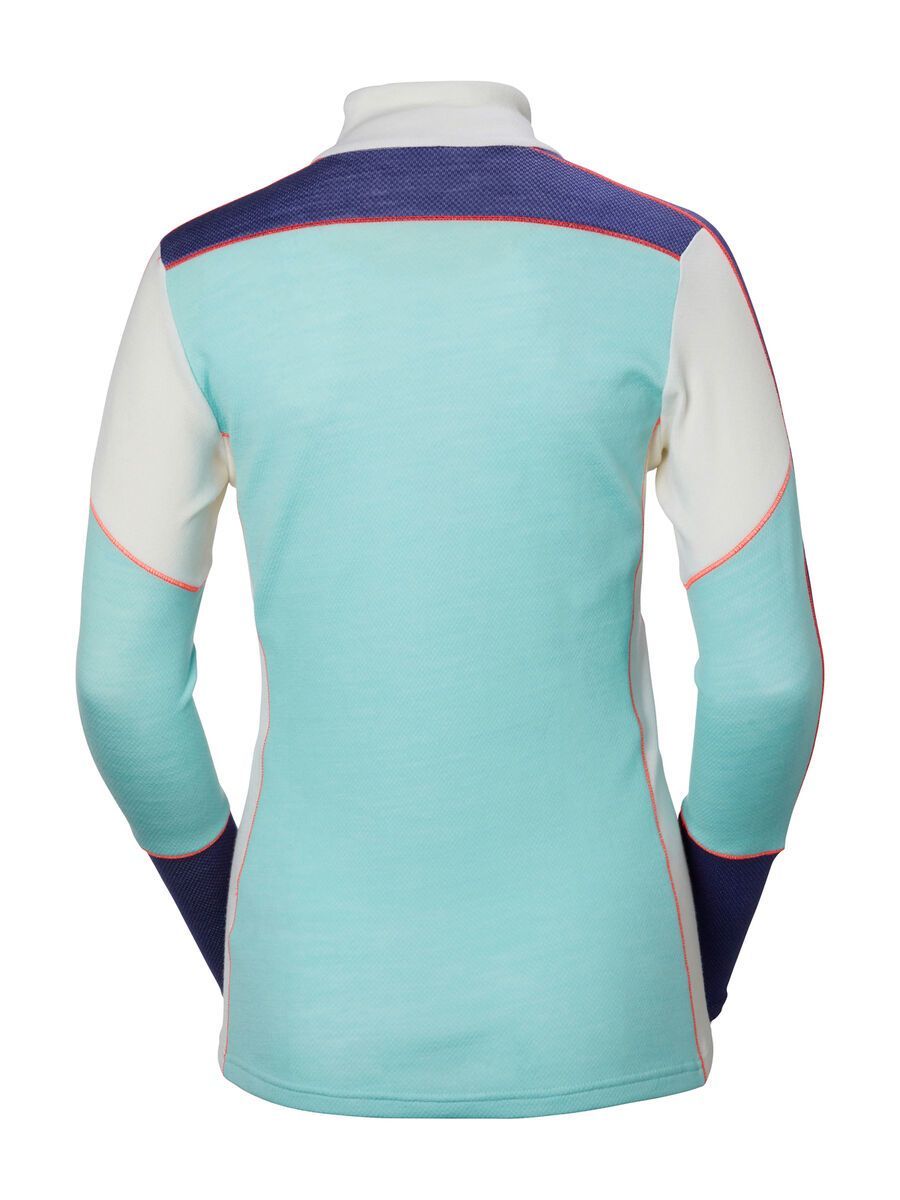 Helly Hansen W HH Lifa Merino 1/2 Zip, glacier / lavender - Bild 2