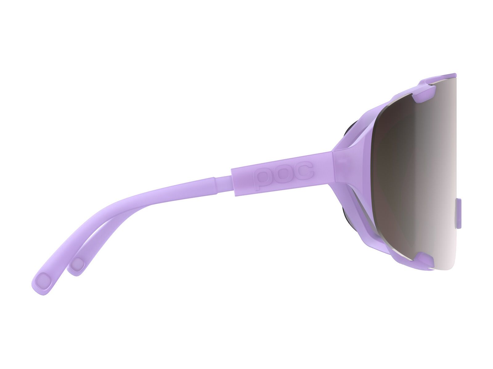 POC Devour, Clarity Road Silver / purple quartz transl. - Bild 3