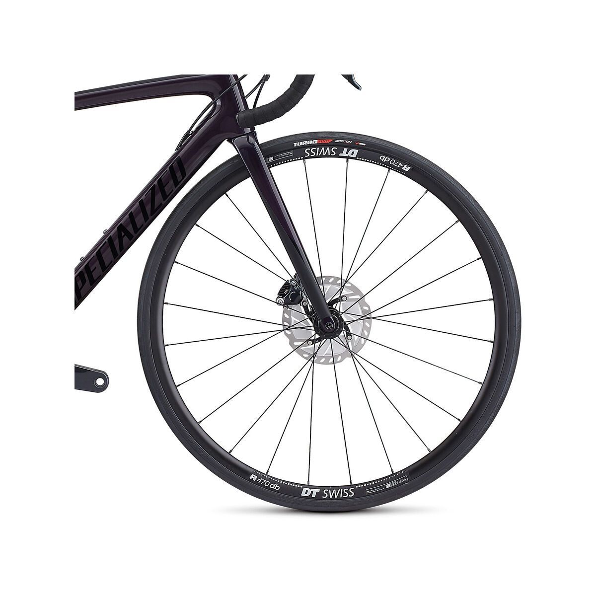 Specialized Women's Tarmac Disc Comp, gloss purple tint - red fade/satin black - Bild 4