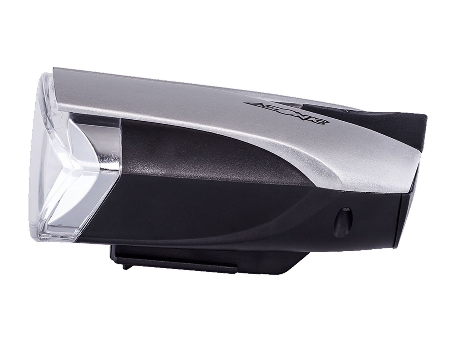 Azonic Bongo LED Frontlicht Battery - StVZO, black/silver - Bild 2