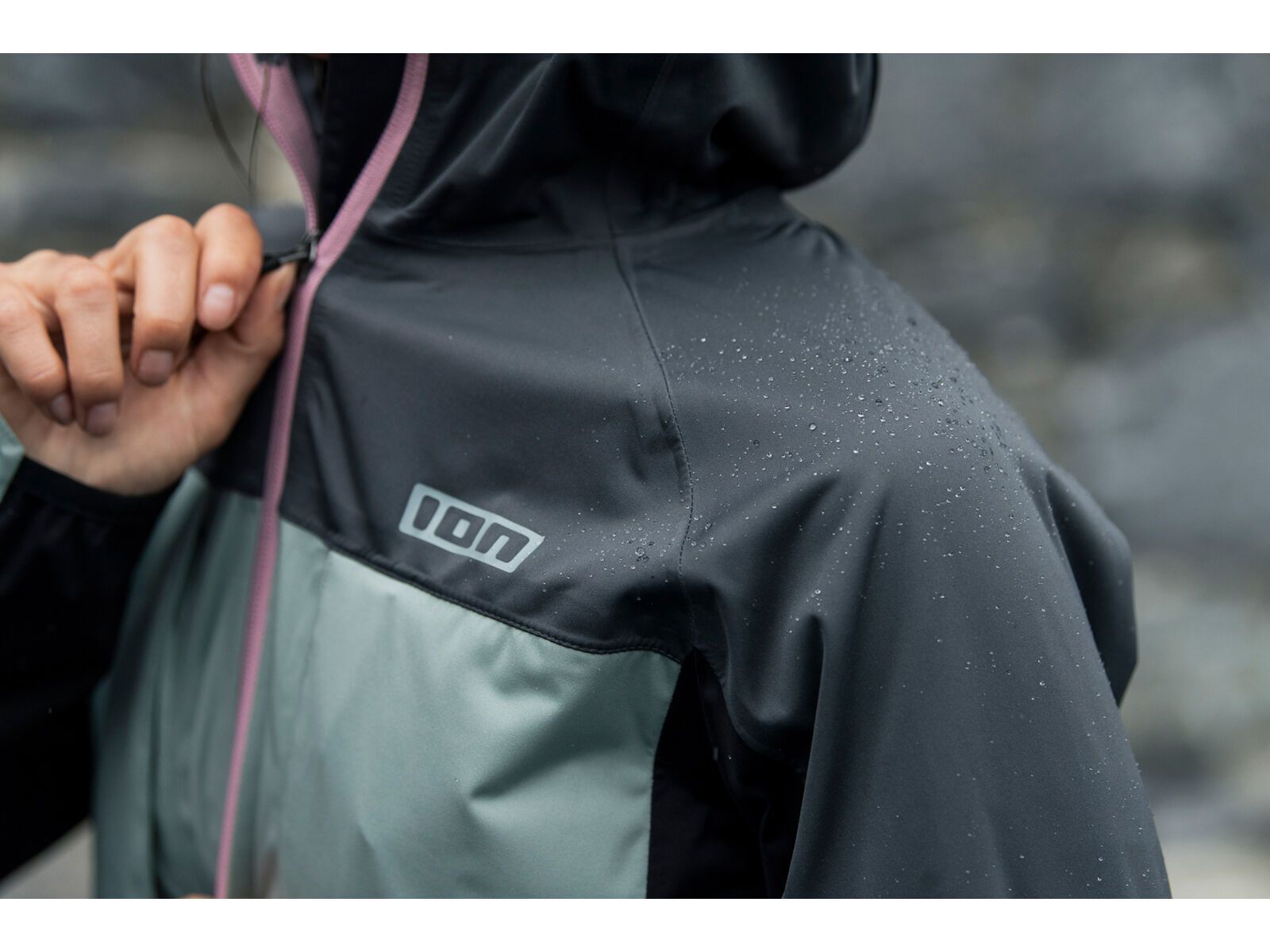 ION Shelter Jacket 3L Wms, tidal green - Bild 20