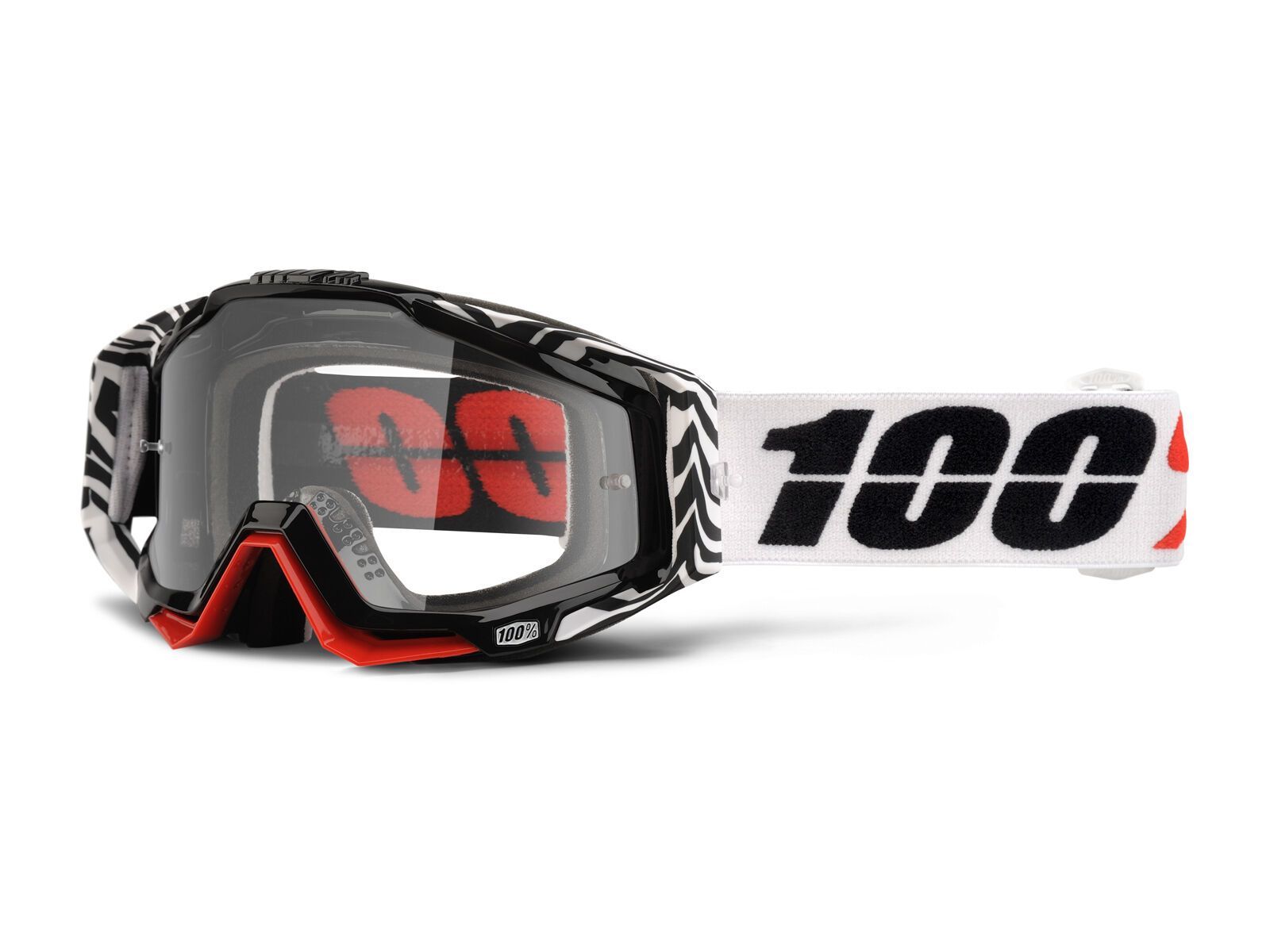 100% Racecraft Goggle, zoolander/ Lens: clear - Bild 1