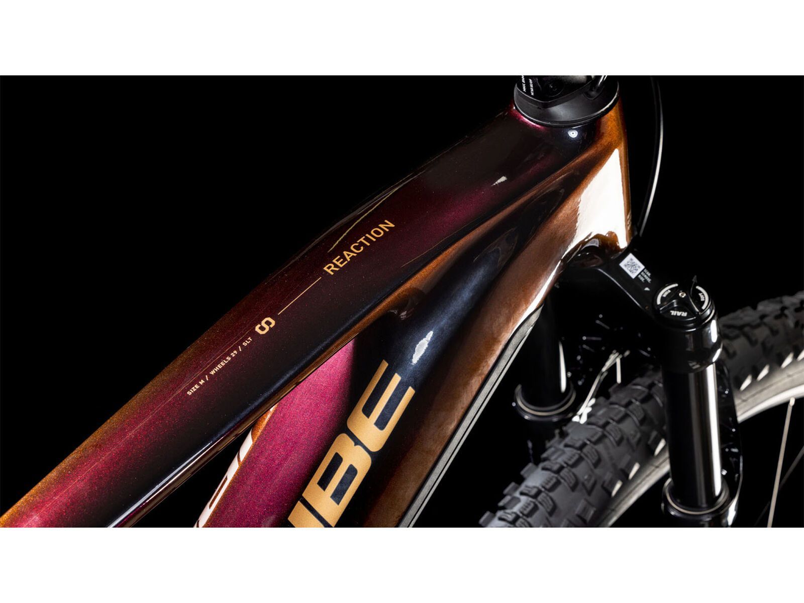 Cube Reaction Hybrid SLT 800 29, solareclipse´n´bronze - Bild 3