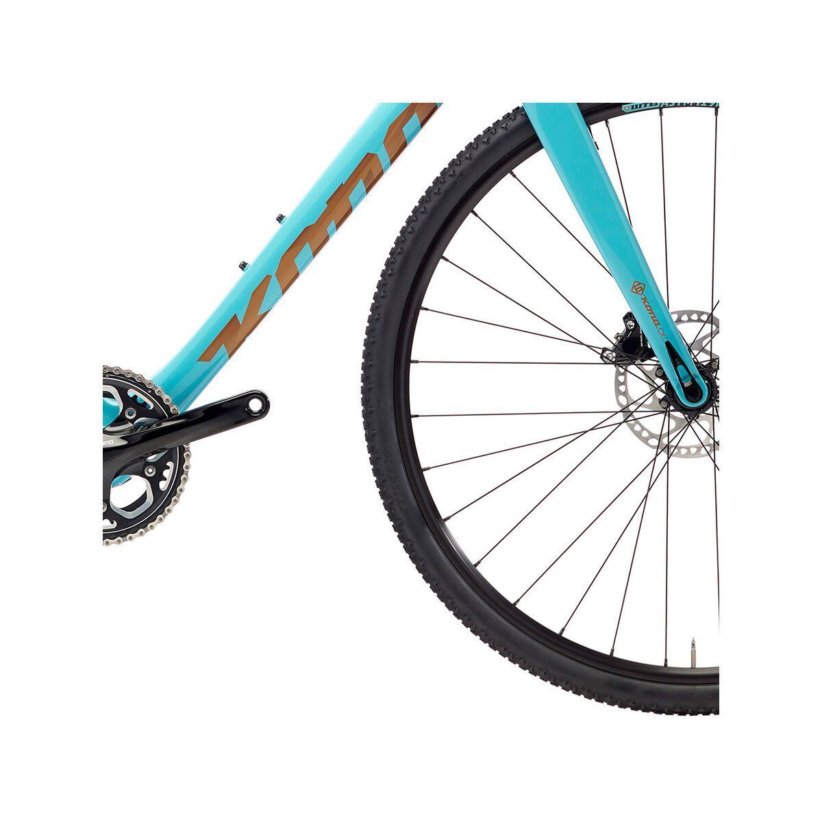 Kona Major Jake, gloss aqua w/ copper decals - Bild 4