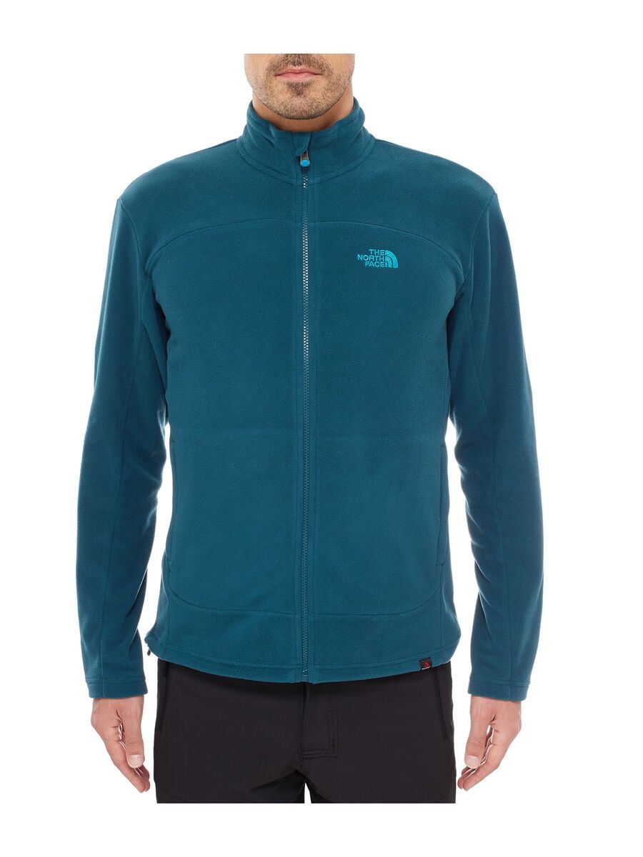 The North Face Mens 100 Glacier Full Zip, depth green - Bild 2