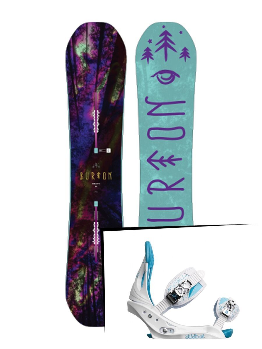 Set: Burton Deja Vu Flying V 2017 +  Stiletto EST (364562S) - Bild 1