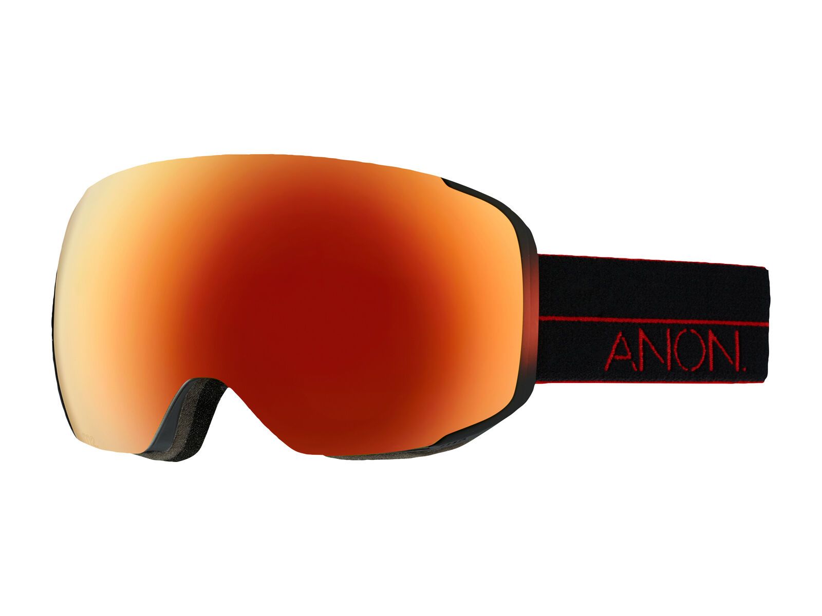 Anon M2 + Spare Lens, red light/red solex - Bild 2