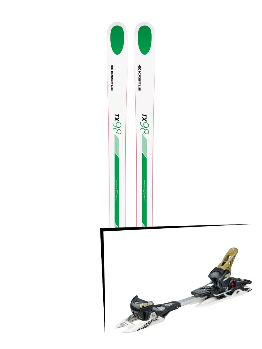 Set: Kästle TX98 2019 + Fritschi Diamir Freeride Pro schwarz/oliv - Bild 1