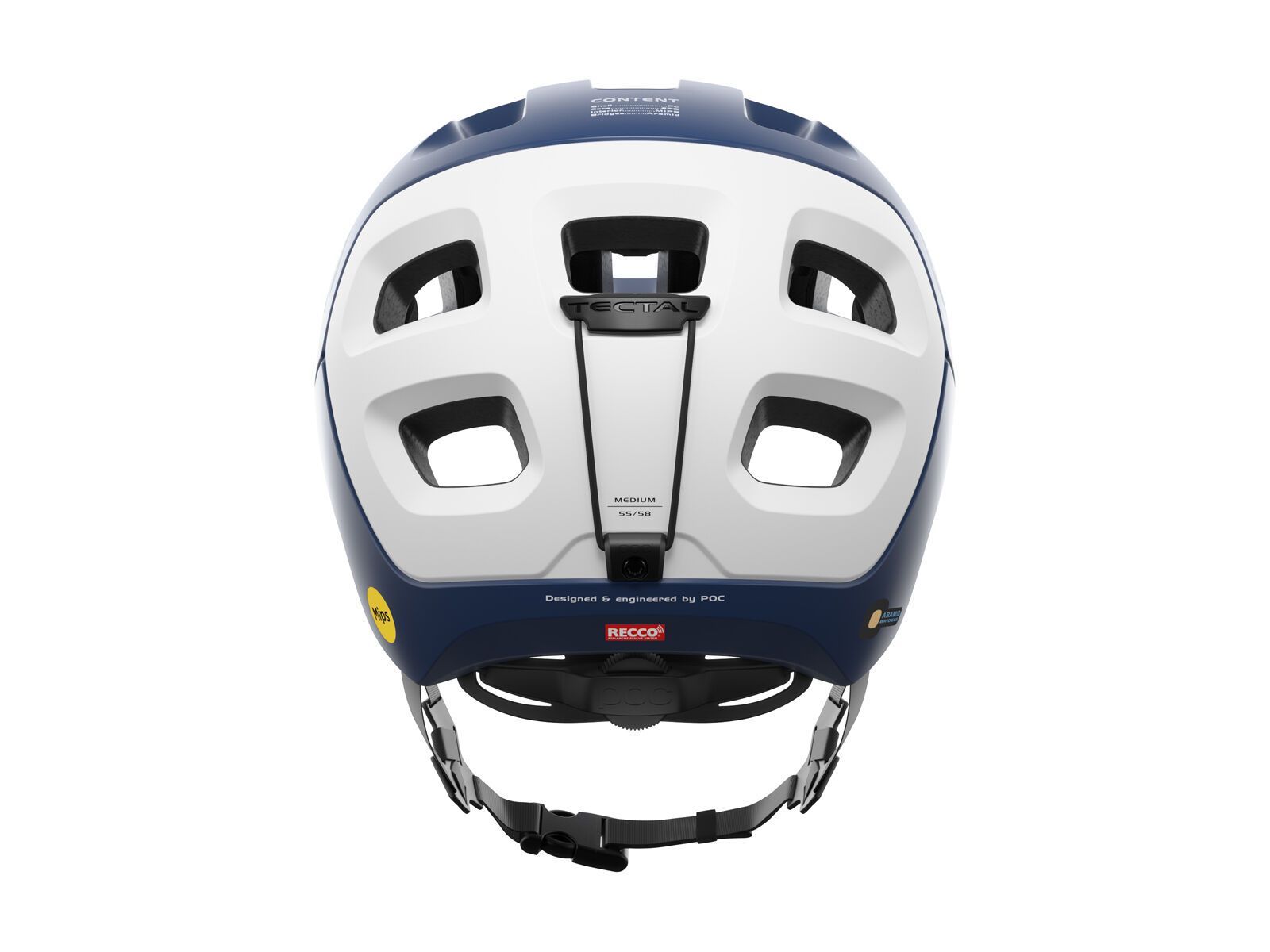 POC Tectal Race MIPS, lead blue/hydrogen white matt - Bild 3