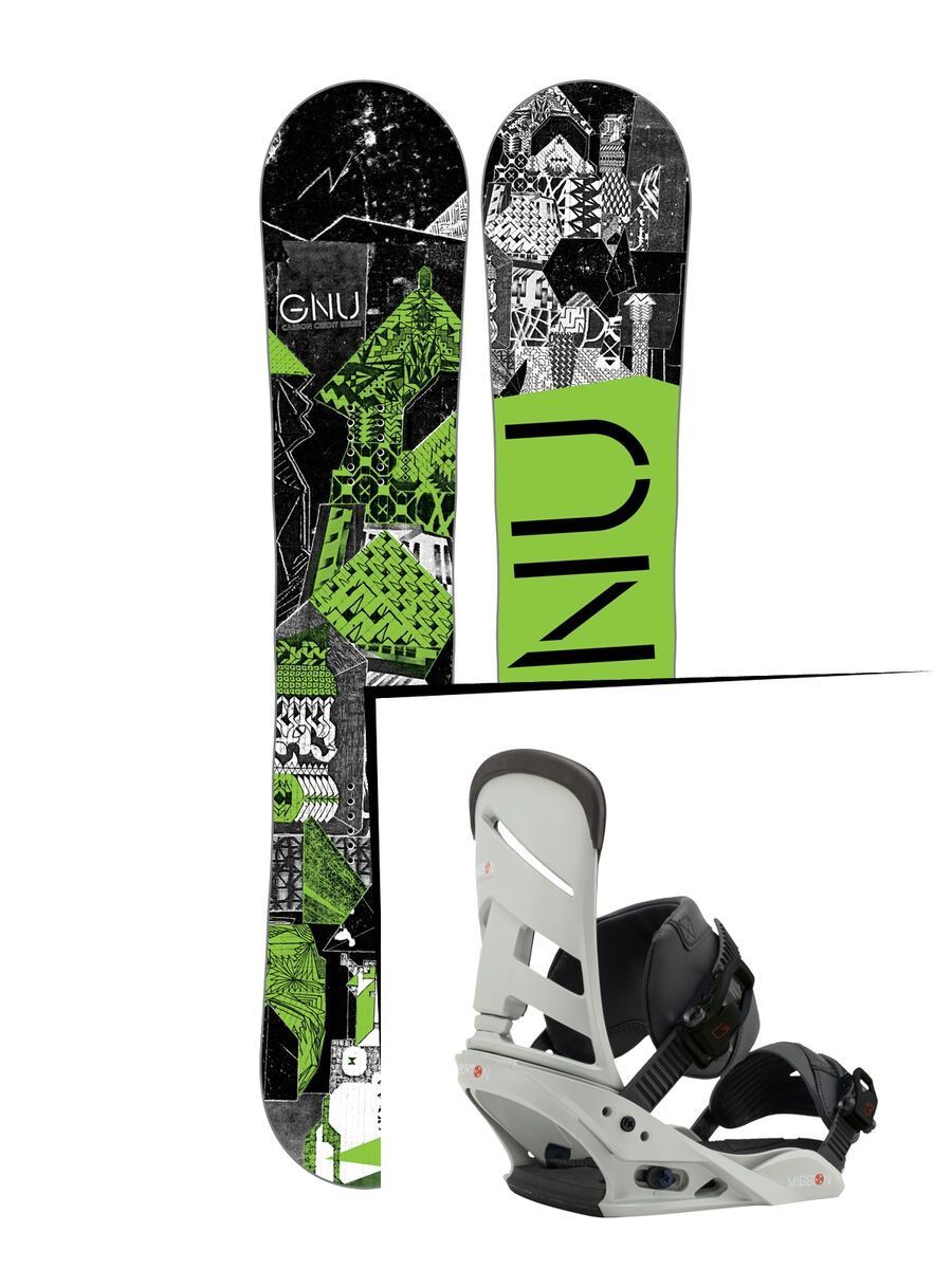 Set: Gnu Carbon Credit 2017 + Burton Mission (1712876S) - Bild 1