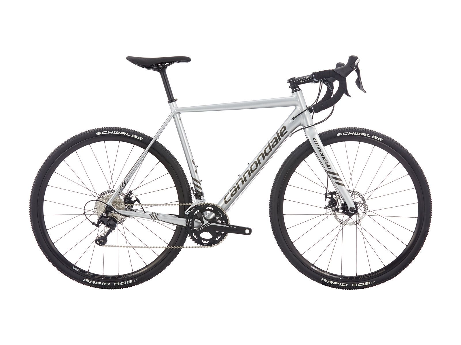 Cannondale CAADX 105, fine silver w/ anthracite - gloss (slv) - Bild 1