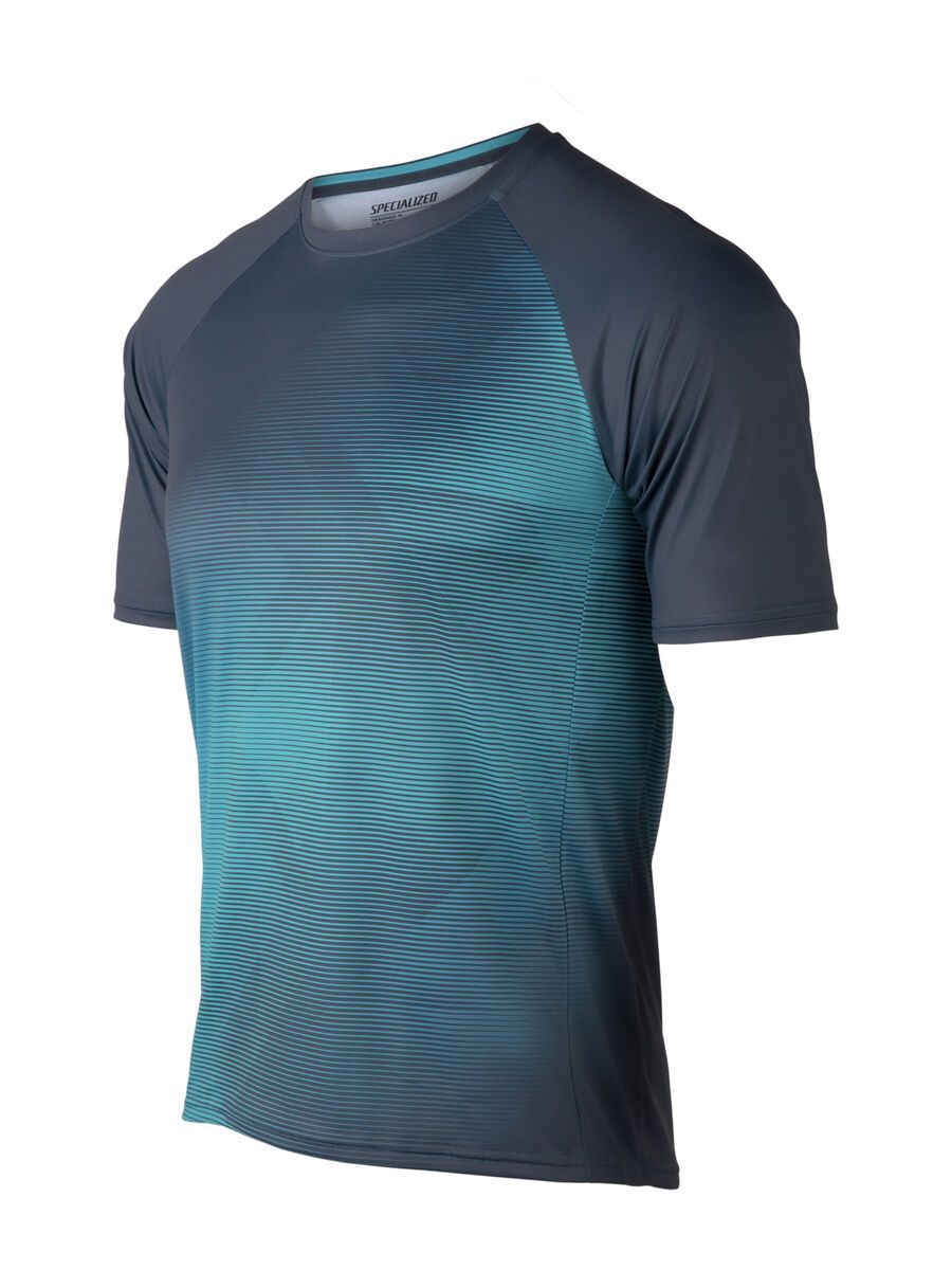 Specialized Enduro Air Shortsleeve Jersey, cast blue/aqua refraction - Bild 1
