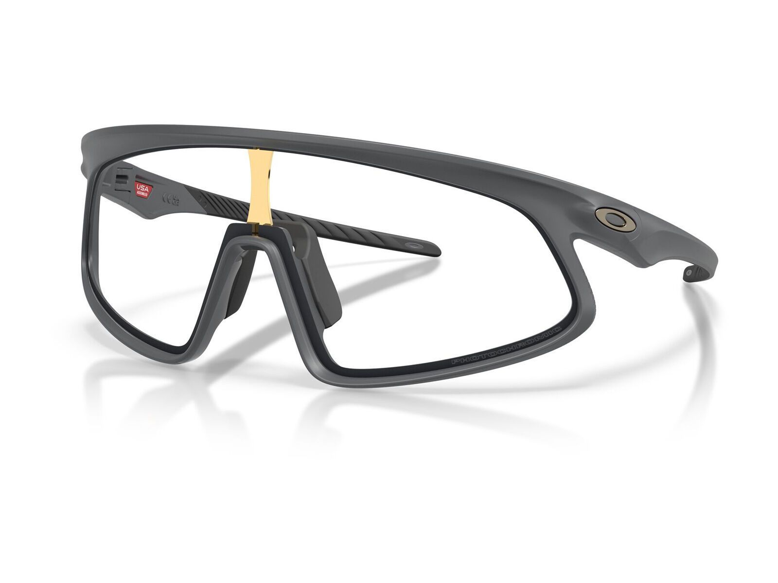 Oakley RSLV 141, Clear To Black Iridium Photochromic / matte carbon - Bild 13