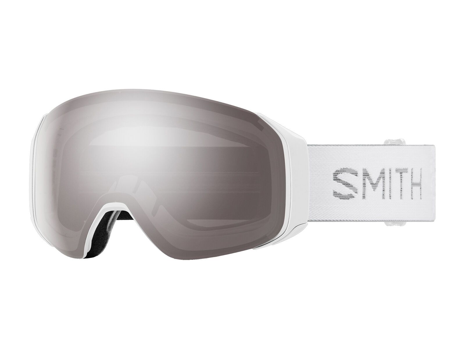 Smith 4D Mag S, ChromaPop Sun Platinum Mirror / white chunky knit - Bild 1
