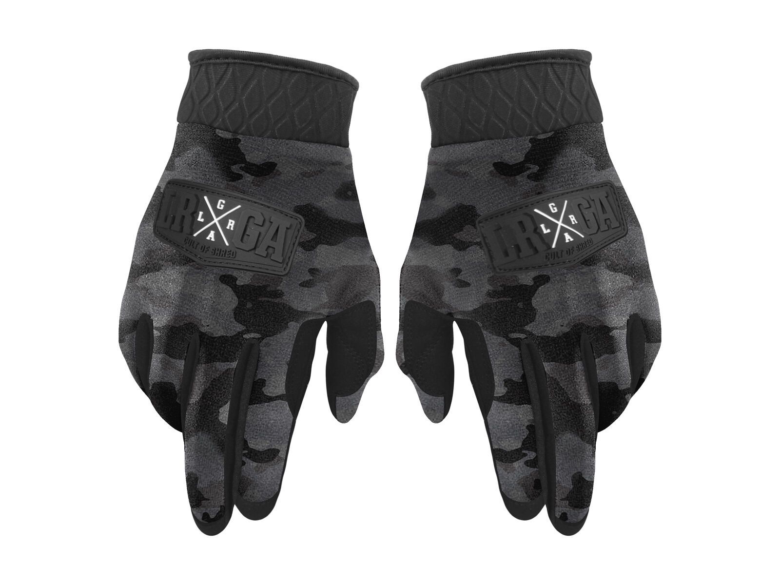 Loose Riders Freeride Gloves Camo Charcoal, multi color - Bild 1