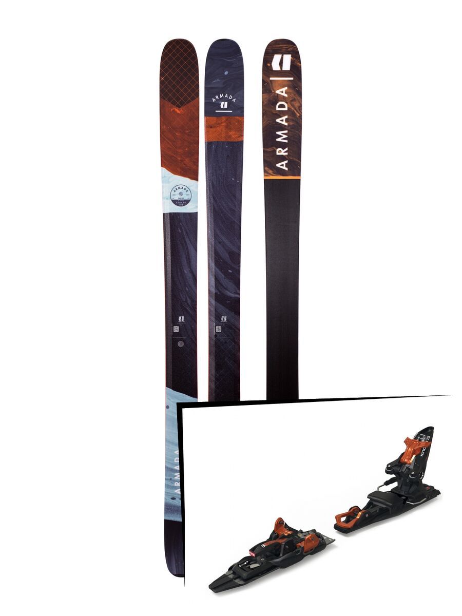 Set: Armada Tracer 108 2019 + Marker Kingpin 13 Demo black/copper - Bild 1