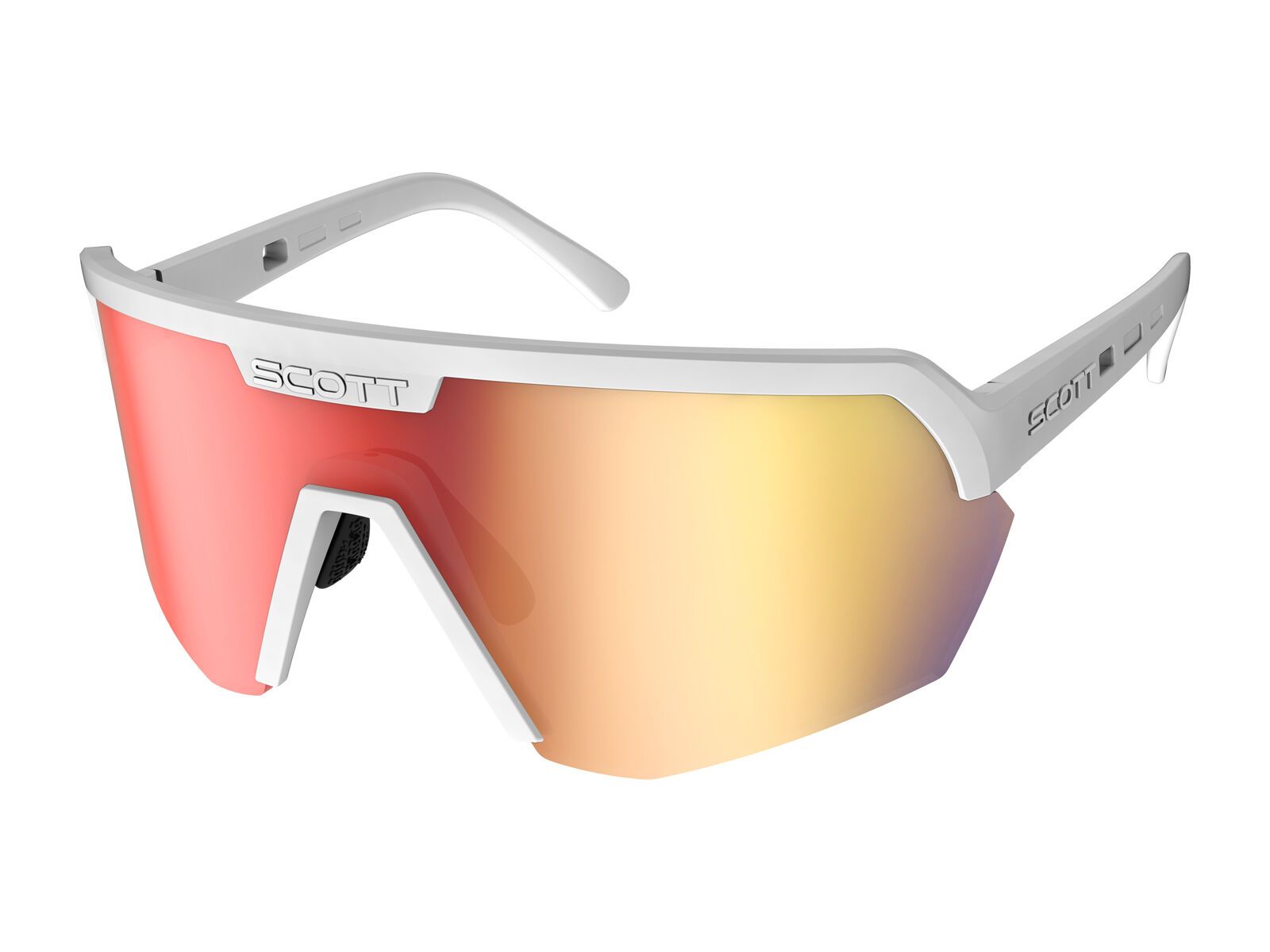 Scott Sport Shield, Red Chrome / white matt - Bild 1