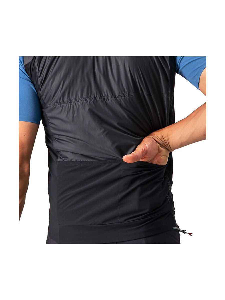 Castelli Unlimited Puffy Vest, dark gray/black-silver gray - Bild 9