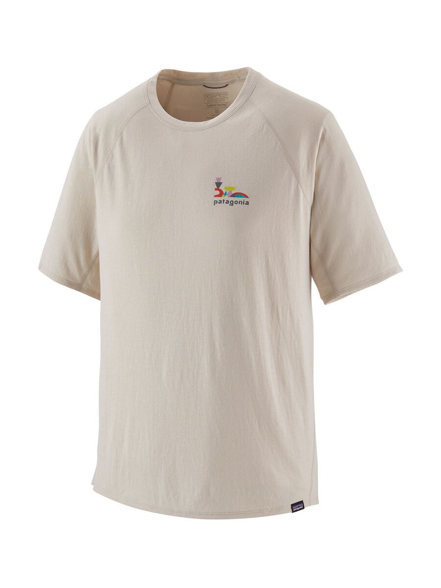 Patagonia Men's Capilene Cool Trail Graphic Shirt, lose it: pumice - Bild 1