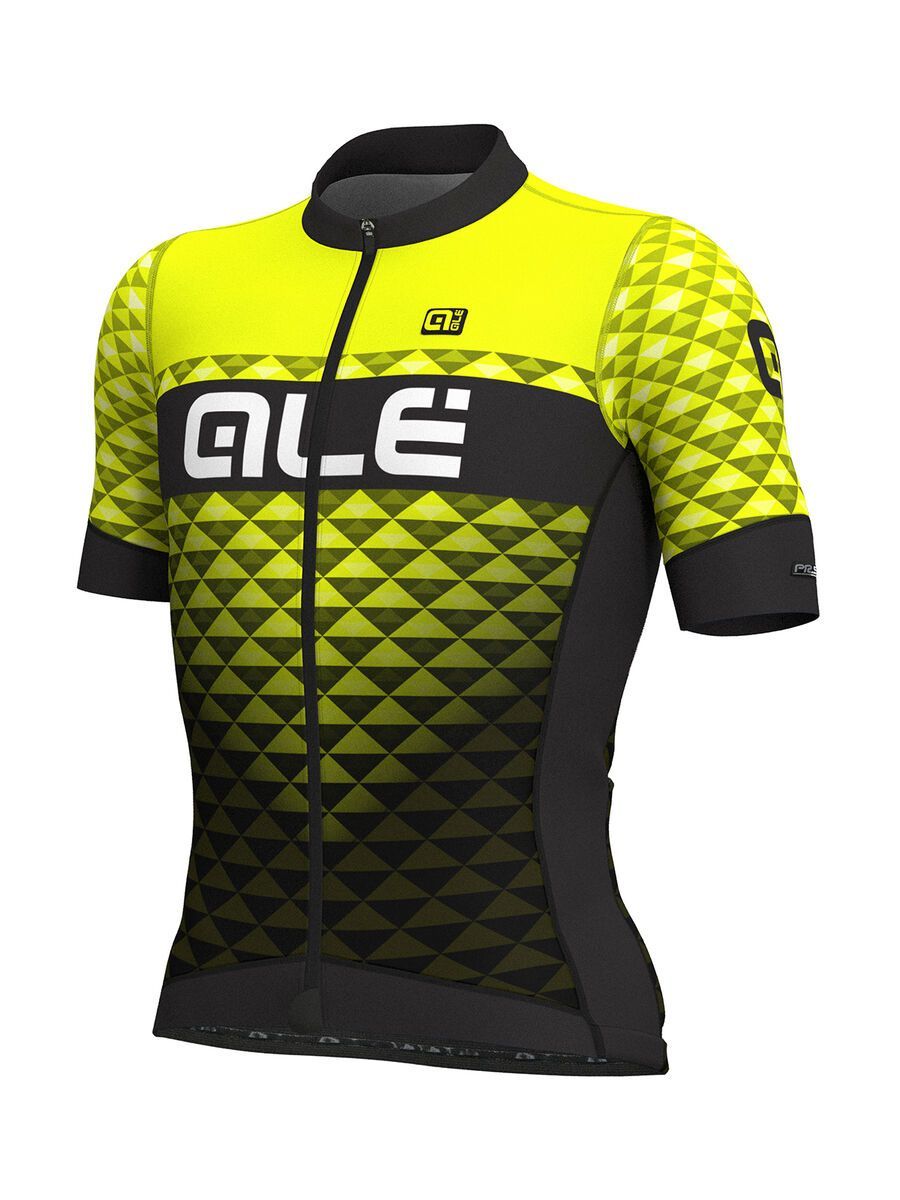 Ale Hexa Jersey, nero-glo fluo/black-yellow fluo - Bild 1