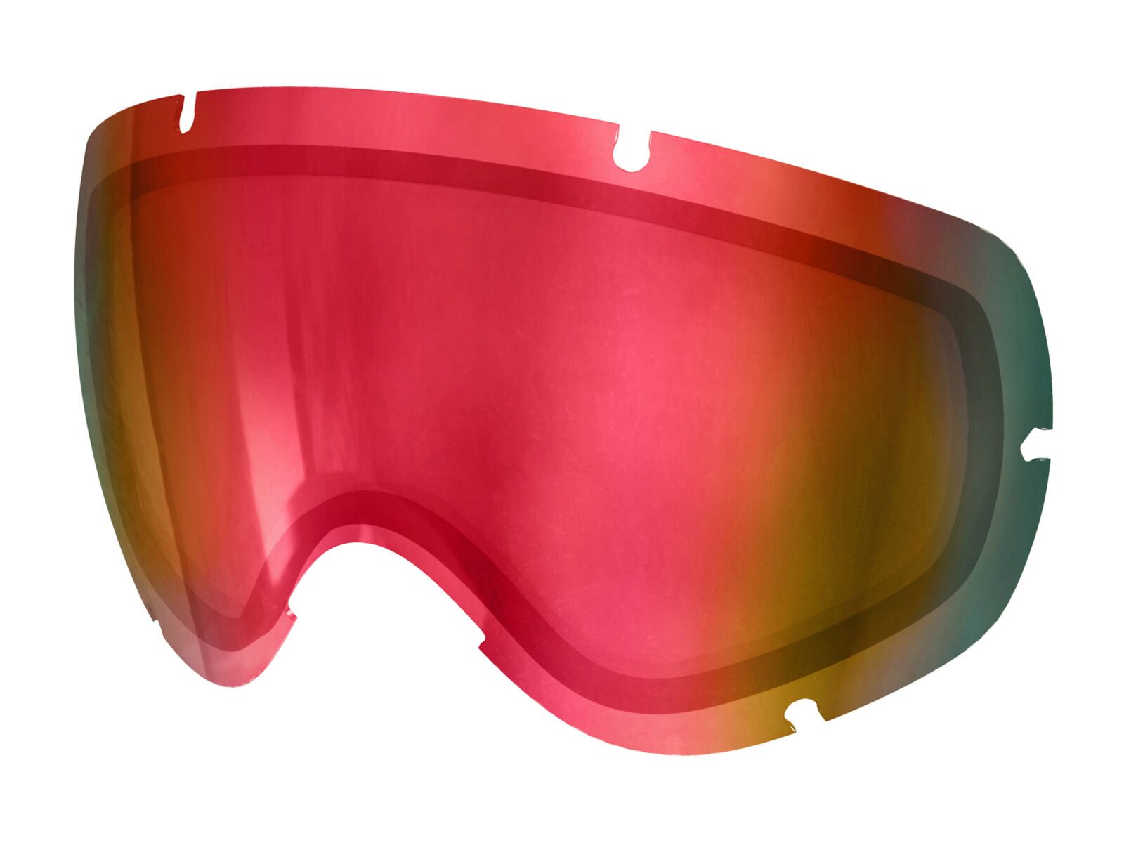 POC Lobes Lens, Persimmon/Red Mirror - Bild 1