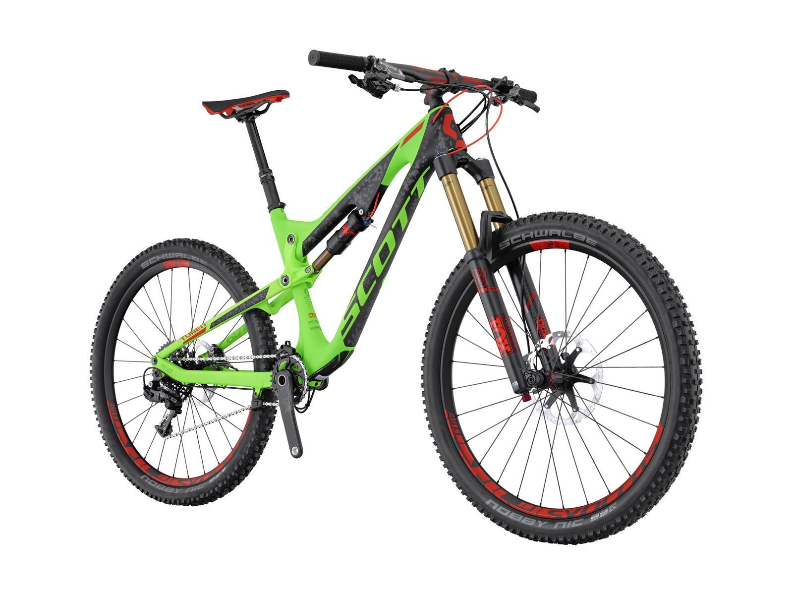 Scott Genius LT 700 Tuned, green/black/red - Bild 2
