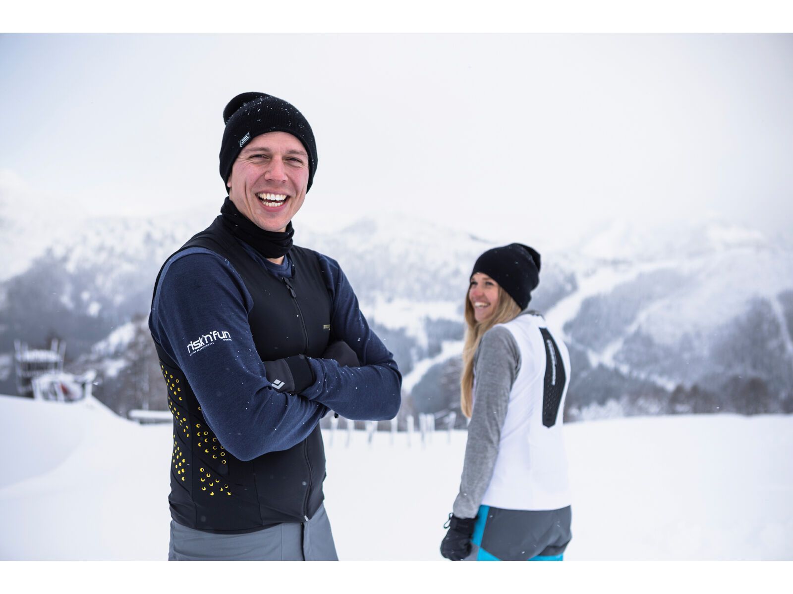 Komperdell Pro Vest Men, black/yellow - Bild 5