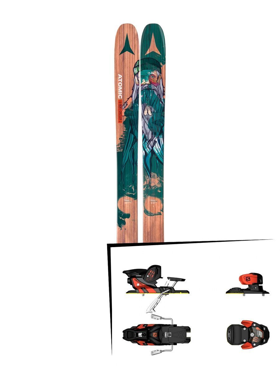 Set: Atomic Backland Bent Chetler 2017 + Salomon Warden MNC 13 (1540102) - Bild 1