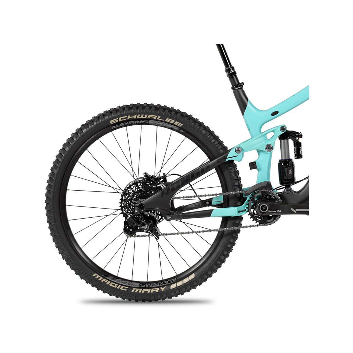 Norco Range C 7.2, black/teal - Bild 4