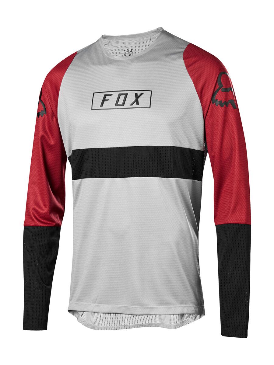 Fox Defend LS Fox Jersey, steel grey - Bild 1