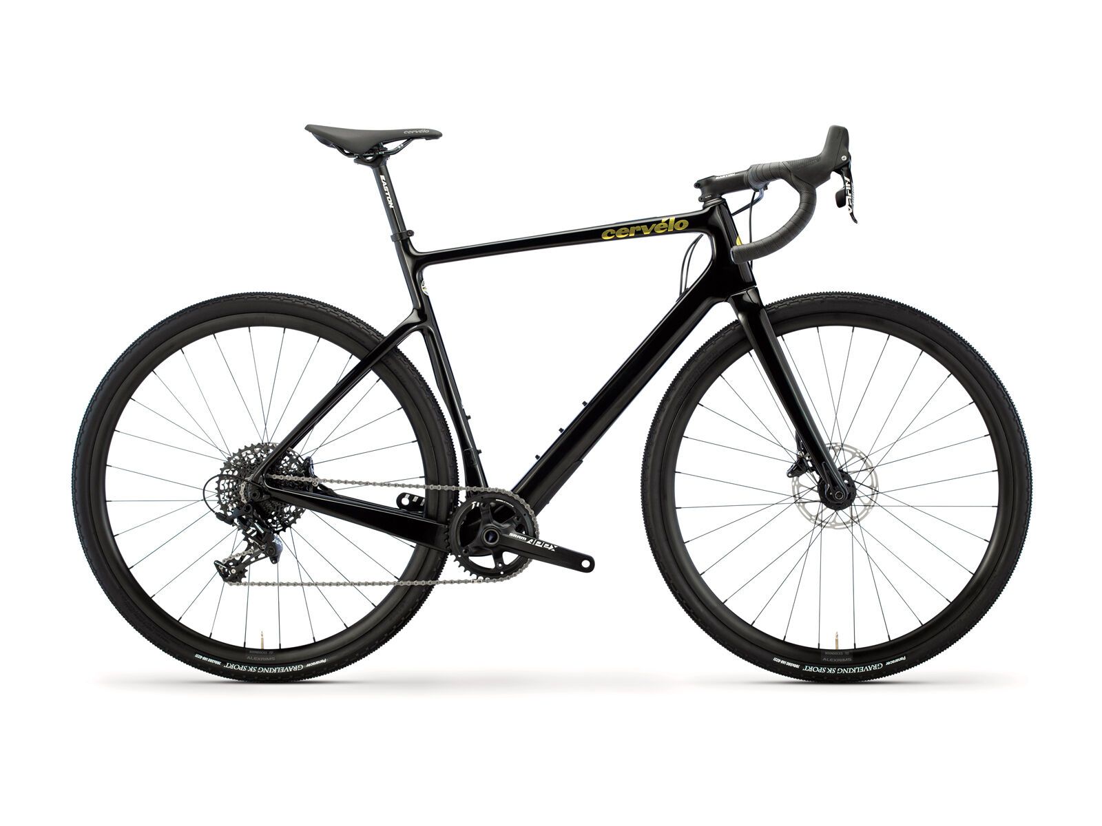 Cervelo Aspero Apex 1 Disc, black/gold - Bild 1