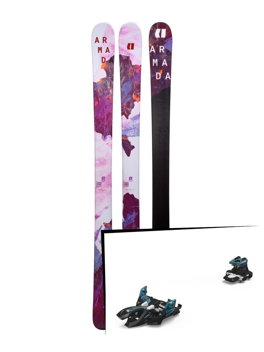 Set: Armada Victa 93 2019 + Marker Alpinist 9 black/turquoise - Bild 1