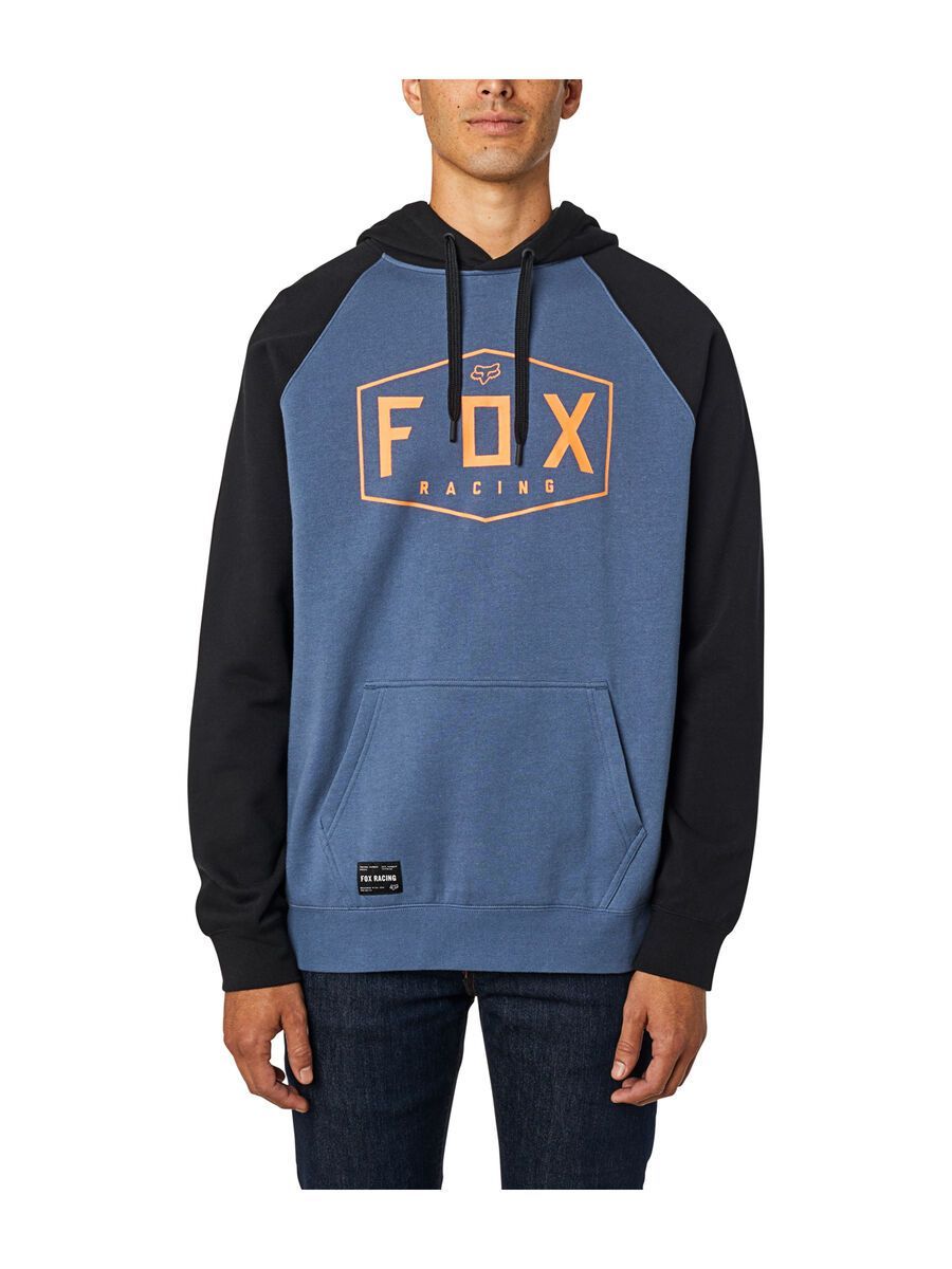 Fox Crest Pullover Fleece, blue steel - Bild 3