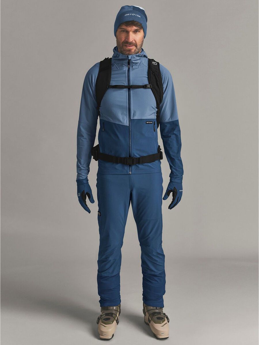 Ortovox Venet Softshell Hooded Jacket M, light nunatak - Bild 8