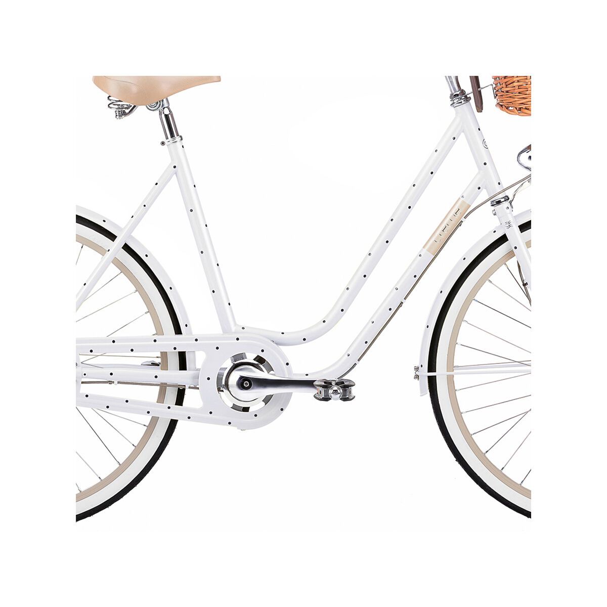 Creme Cycles Molly, white w/ dots - Bild 4